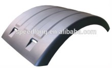 middle round mudguard plastic truck mudguards parts for Renault