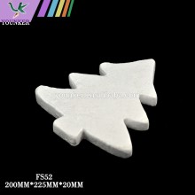 Plain White Colour Polystyrene Christmas Tree