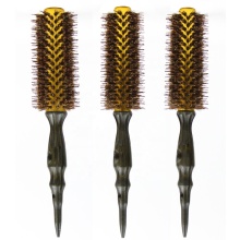 Wooden Ionic Hairbrush with Boar Bristles