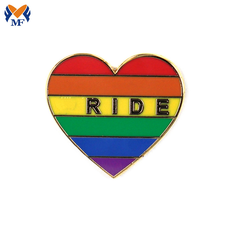 Geschenk aangepast Rainbow Logo Gay Pin Badge