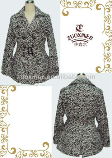 Printed coat for women