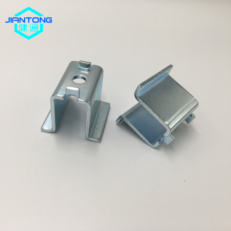 custom carbon steel stamped brackets with zinc plating