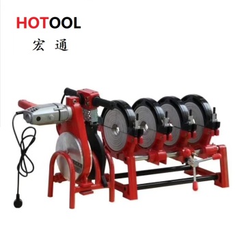 Manual HDPE Pipe Butt Fusion Welding Machine 90-250mm with 4 Clamps