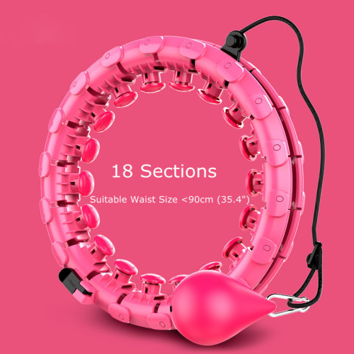 Melors Hula Hoop 18 set warna Pink