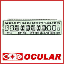 Positive 7 segment custom TN LCD