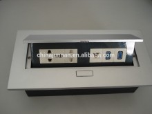 new designed multifunctional pop up desktop socket