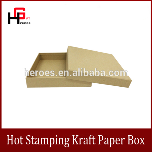 Trade Assurance Luxury Customized Packaging Customized Slik Screen Printing Hot Stamping Kraft Paper Packaging Box