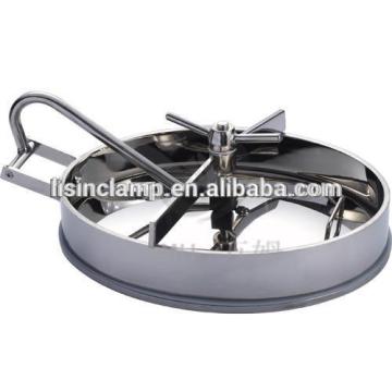 stainless steel sanitary manhole cover model YAC SUS304 SUS316l
