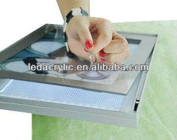 LED Aluminum Magnetic Light Box