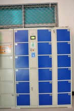 18 doors smart card electronic locker for supermarket school library