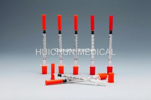 30g / 29g / 27g / 26g Disposable Insulin Syringe For Hypodermic And Muscle Injection