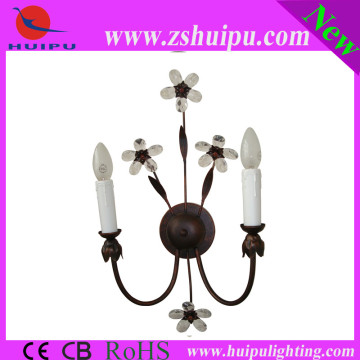 high quality vintga residential candle E14 wall lamp