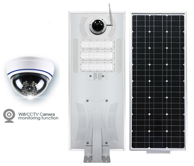 LED Smart solar street light with camera6