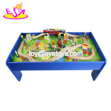 baby educational toy wooden model train W04C040