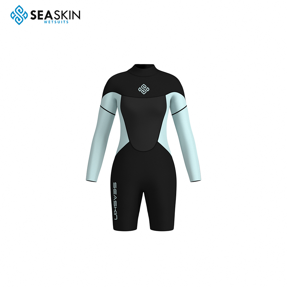 Seaskin Plaging Surfing Diving Springsuit с длинным рукавом