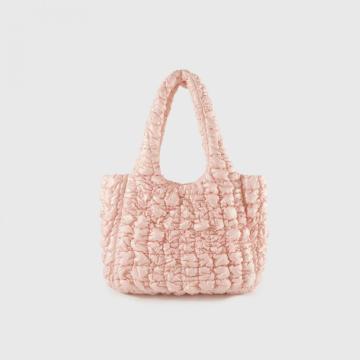 Quilted Casual Shoulder Puffy Tote Bags for Women