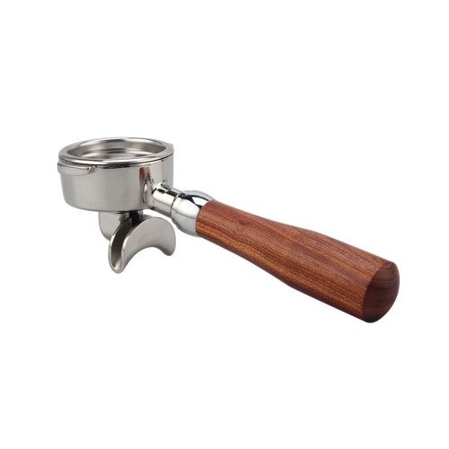 58mm Two-ear Stainless Steel Portafilter with Wood Handle