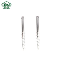 Walang Dig Galvanized Ground Screw Pole Anchors