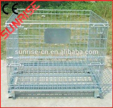 pallet mesh storage container