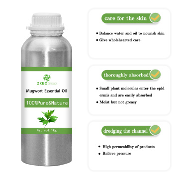 100% puro Mugwort Natural Oil esencial al por mayor a granel de alta calidad destilación de destilación de alta calidad Uso de aceite esencial para aromatherpy