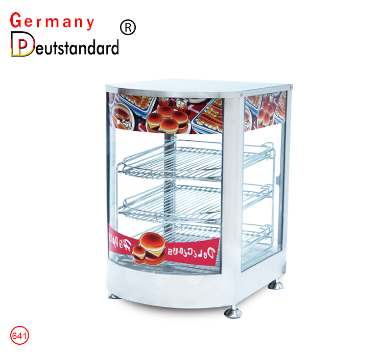 food warmer showcase