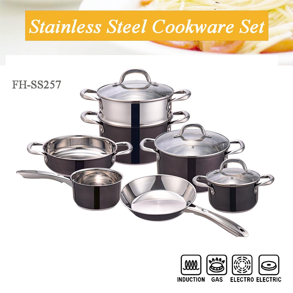 kitchen pots and pans set