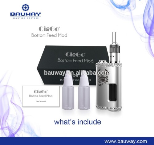 E-cigarette manufacturer vape box mod bottom feed mod made in china