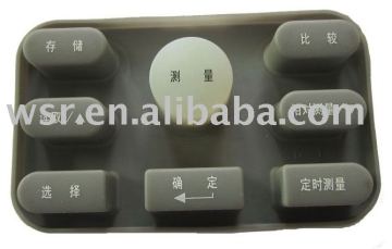 Rubber silicon switch button