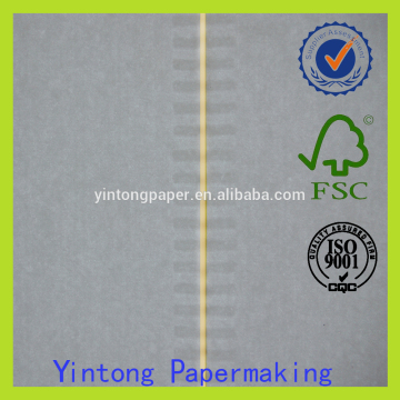Security thread watermark paper for certificate