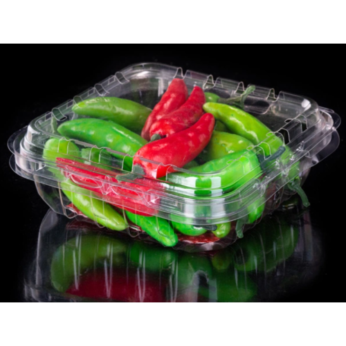 Caixa de embalagem de clamshell de frutas
