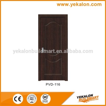 Yekalon PVD-116 Hot Sale designs Interior melamine door Interior door