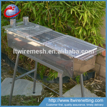 Factory price bbq grill grates wire netting,Stainless stell woven bbq netting