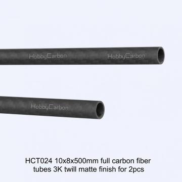 3K Glossy/Matte Carbon Fiber Round Tube