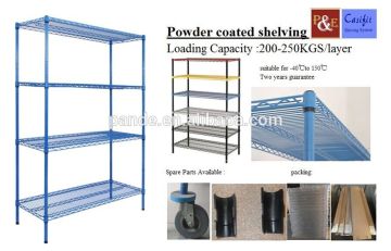 adjustable warehouse storage shelving system