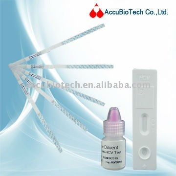 Anti-HCV Serum Cassette
