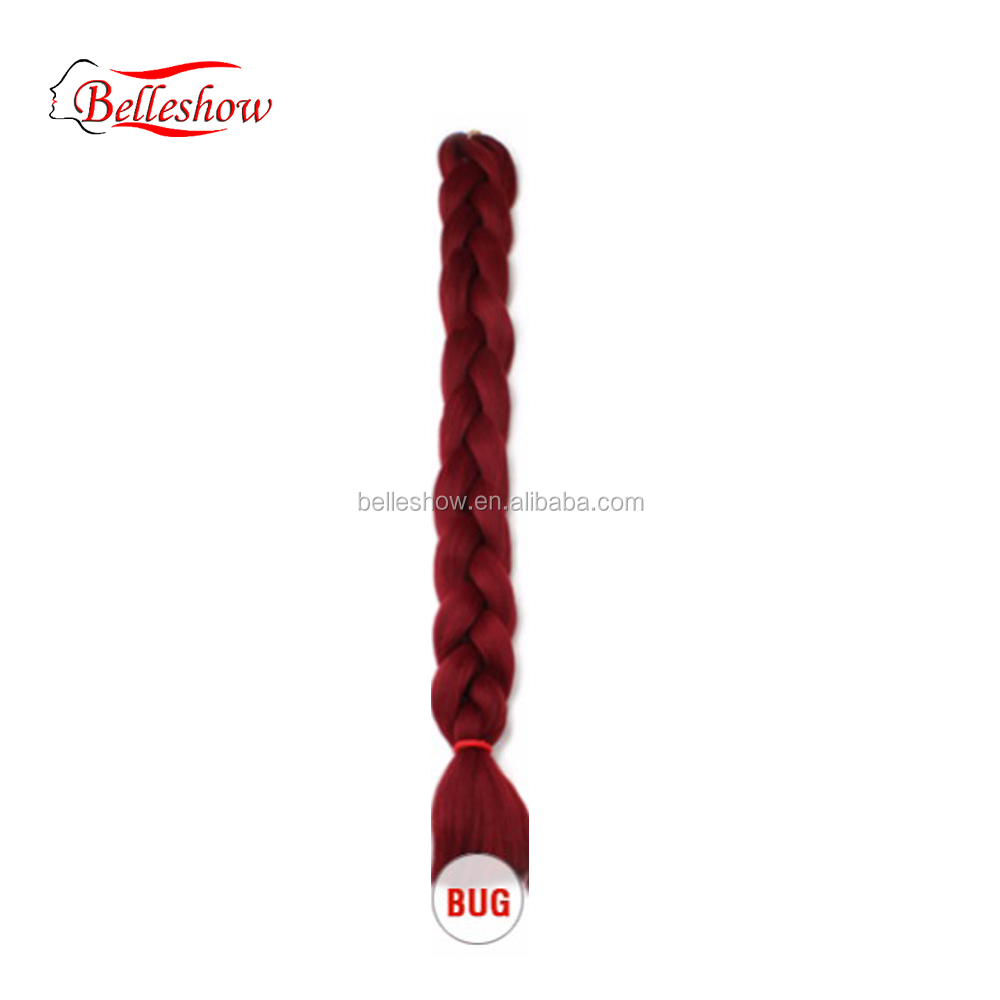 82 inch jumbo braids synthetic hair 165g blonde pi