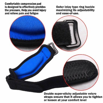 Cinghia del tendine rotuleo di supporto del ginocchio in neoprene per tendinite