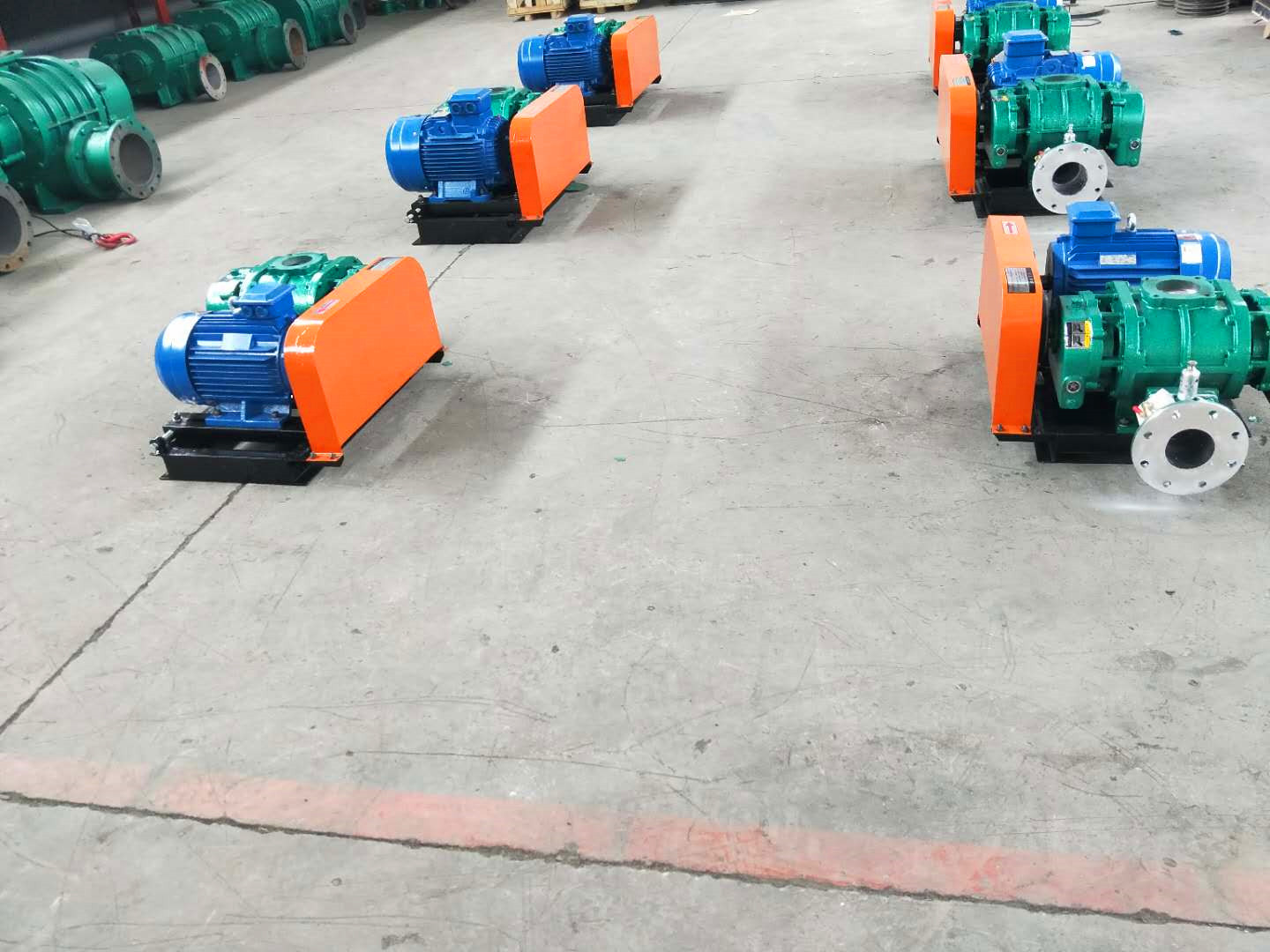 Воздуходувка Рутса вакуумного насоса Vacuum Pump Roots Blower