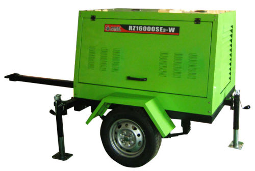 5KW 230A electric start silent portable Diesel Welding Generator