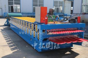 Double Layer Zinc Roofing Sheet Roll Forming Machine