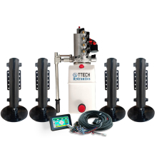 12V Hydraulic Automatic Leveling System for RV, Camper, and Caravan