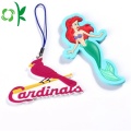 Personalized PVC Cartoon Animal Silicone Key Rings