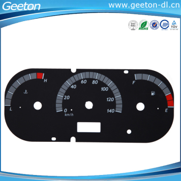 Custom Autobile Car Speedometer Faceplates For MPH Scales