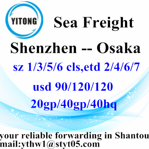 Shenzhen Cargo shipping agent Shipping to Osaka