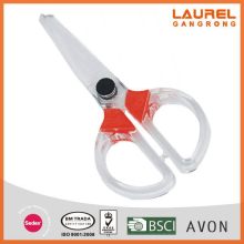 Durable best selling safe stationery scissors with cover