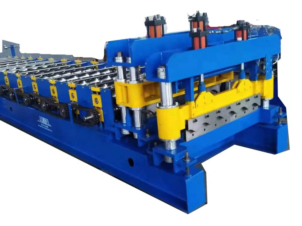 metal glazed roofing tile forming machine