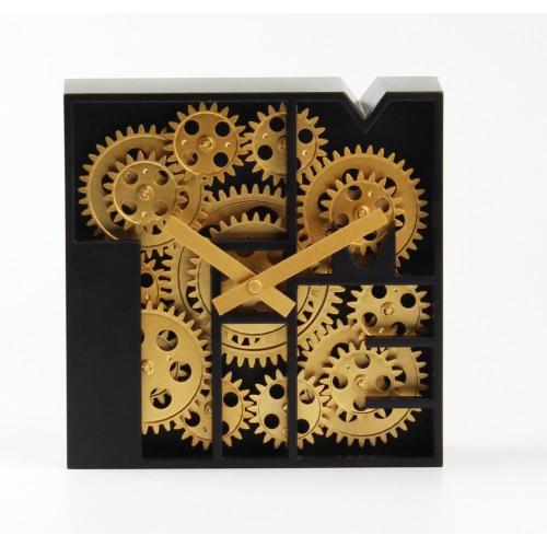 Metallgeometrie Gear Desk Clock