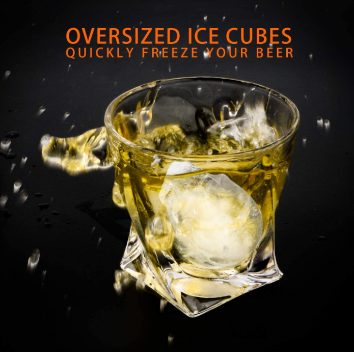 Silikonschädel-Eiswürfel-Tablett Silicone Skull Ice Cube Tray