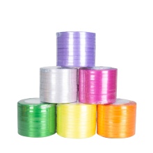 Colorful Polyester Double Faced Satin Ribbon - HXCP Manufacture Notebook & Diary Bookmark Tape
