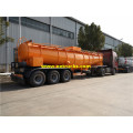 19CBM Steel Sulfuric Acid Utoaji wa Trailers Tanker